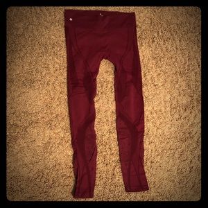 Nux ankle length barre leggings